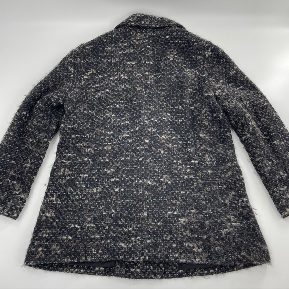 J.‎ Jill 2 button Coat Alpaca Wool Boucle midi Jacket - Picture 9 of 14